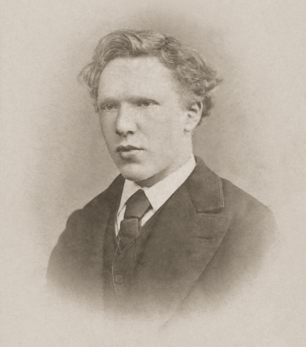 Vincent van Gogh as a young man of nineteen.